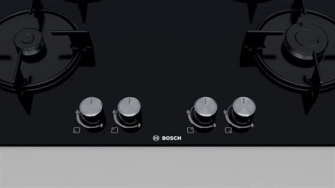 Bosch PNP7B6O10O Seri 4 Gazlı Ocak 75 cm Siyah