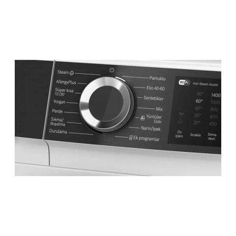 Bosch WGK264Z0TR WGK264Z0TR 11 Kg 1400 Devir Beyaz Çamaşır Makinesi