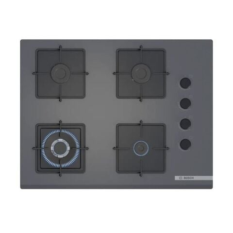 Bosch POH7C9P30O 67 cm Antrasit Gri Cam Ankastre Ocak