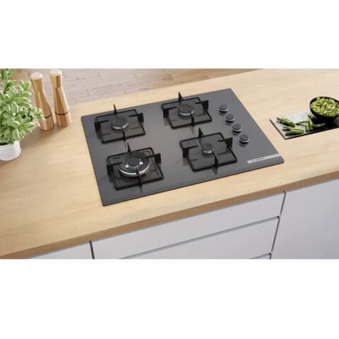Bosch POH7C9P30O 67 cm Antrasit Gri Cam Ankastre Ocak