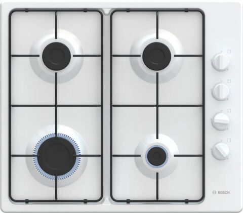 Bosch PBP6C2K80O Serie 2 Gazlı Ocak 60 cm Emaye, Beyaz