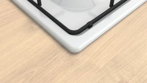 Bosch PBP6C2K80O Serie 2 Gazlı Ocak 60 cm Emaye, Beyaz
