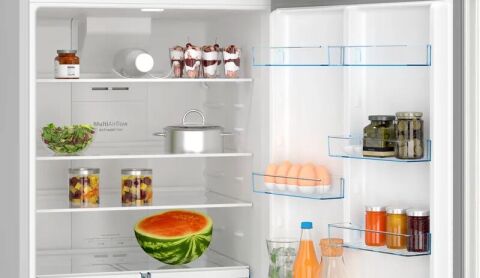 Bosch KDN76XIE1N Serie 4 Üstten Donduruculu Buzdolabı 186 x 75 cm Kolay temizlenebilir Inox