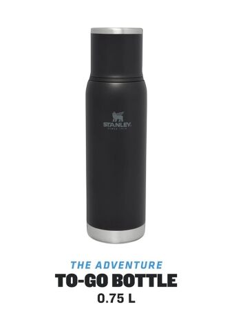 Stanley Adventure To-Go 10-10818-010 Vakumlu Paslanmaz Çelik Termos 0,75 L Siyah